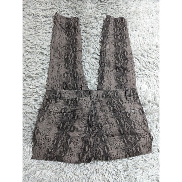Kensie Jeans Effortless Ankle Womens Size 10/30 10 Mid Rise Snake Skin Print - Picture 4 of 13